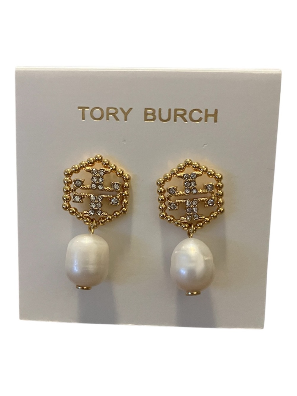 Tory Burch Roxanne Cultured Pearl Drop Earrings